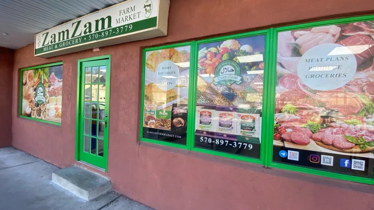 ZamZam Farm Market interior display